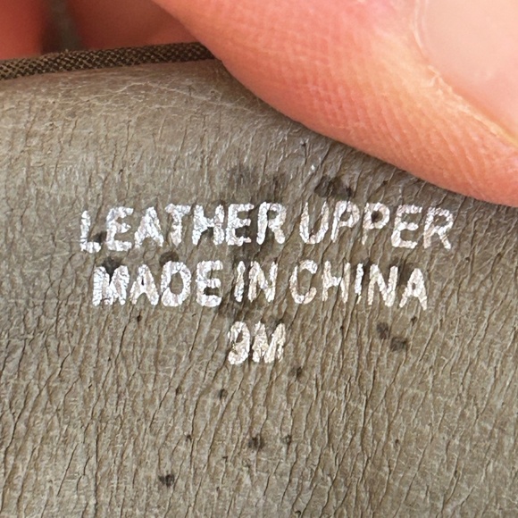 J/Slides Women's Green Camo Leather  Heidi Slip on Sz 9 - Picture 12 of 12